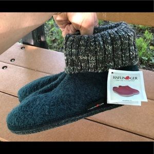 Nwt Haflinger German Boiled Wool Slipper Boot Sz 8
